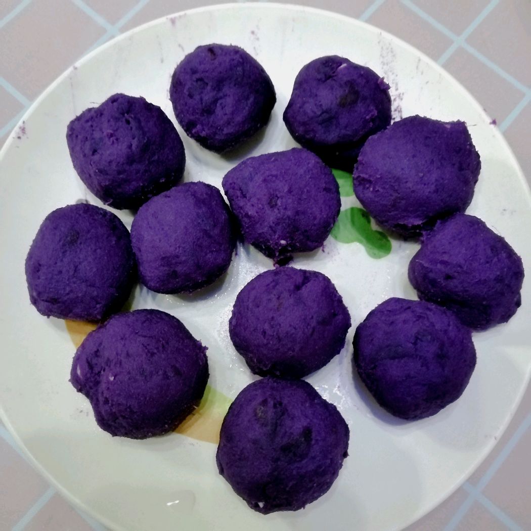 紫薯芝士仙豆糕