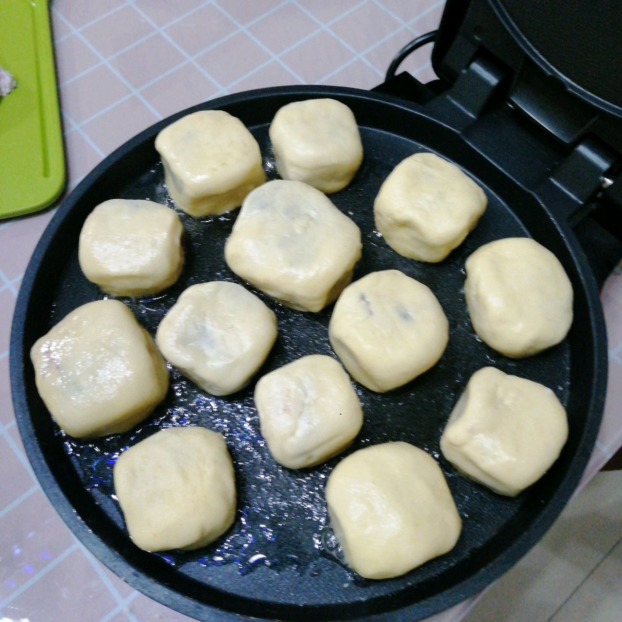 紫薯芝士仙豆糕