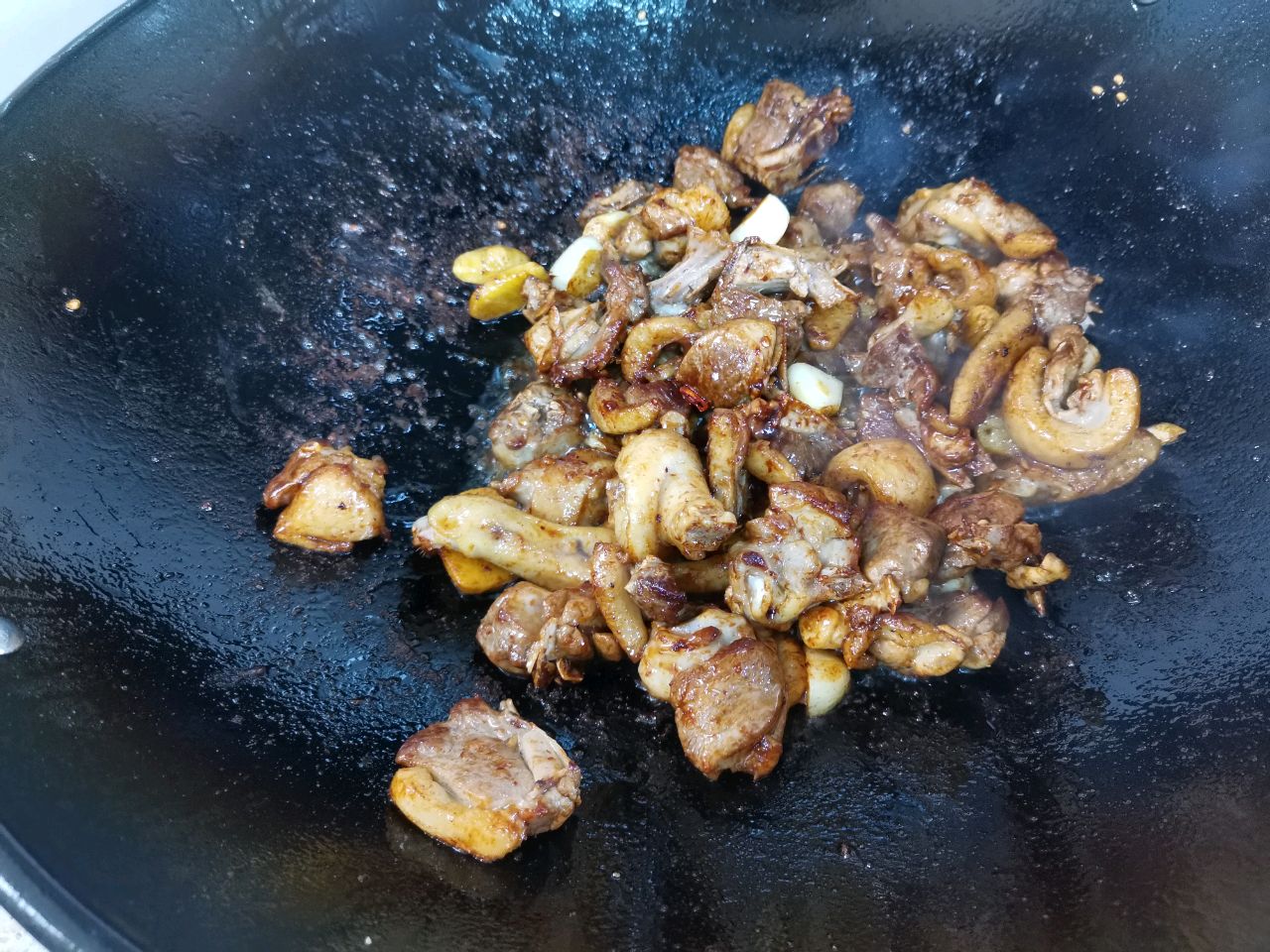 紫苏闷鸭