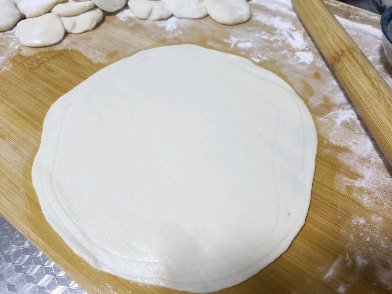 自制传统春卷皮-蒸锅版本