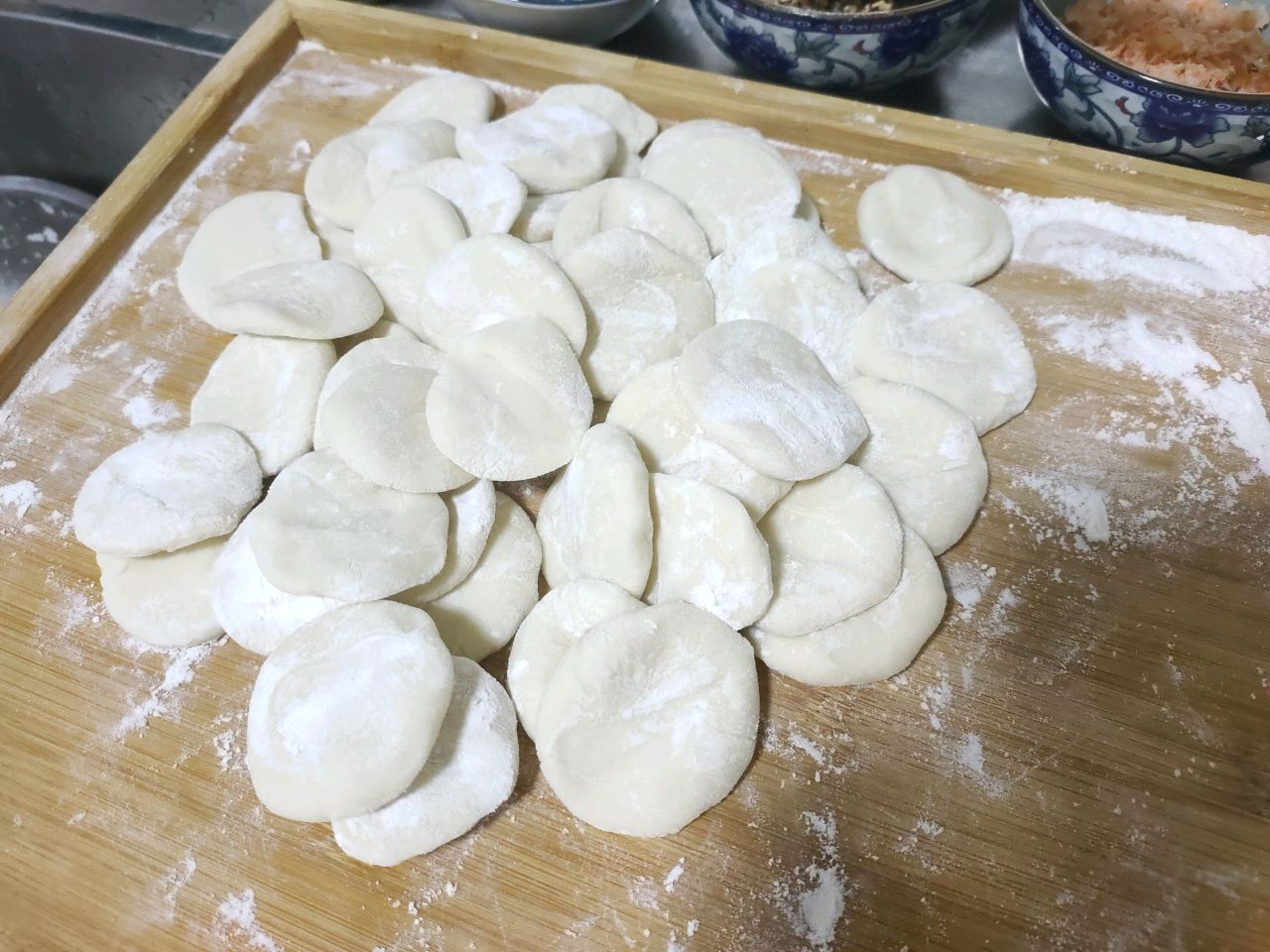 自制传统春卷皮-蒸锅版本