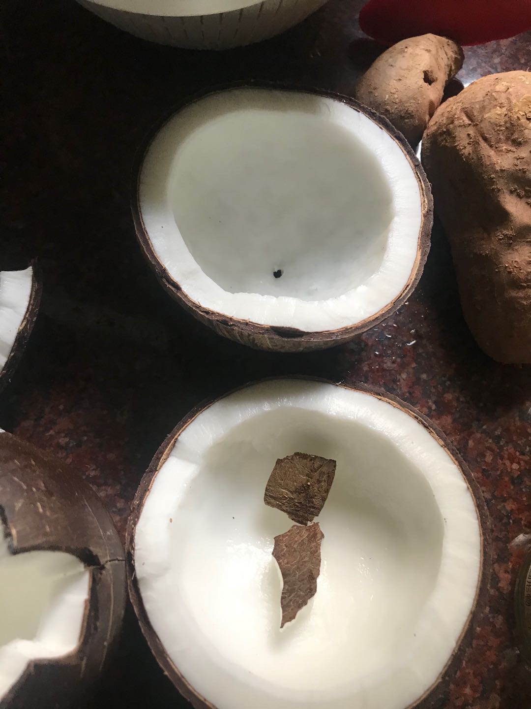 自制纯天然无任何添加剂的椰蓉