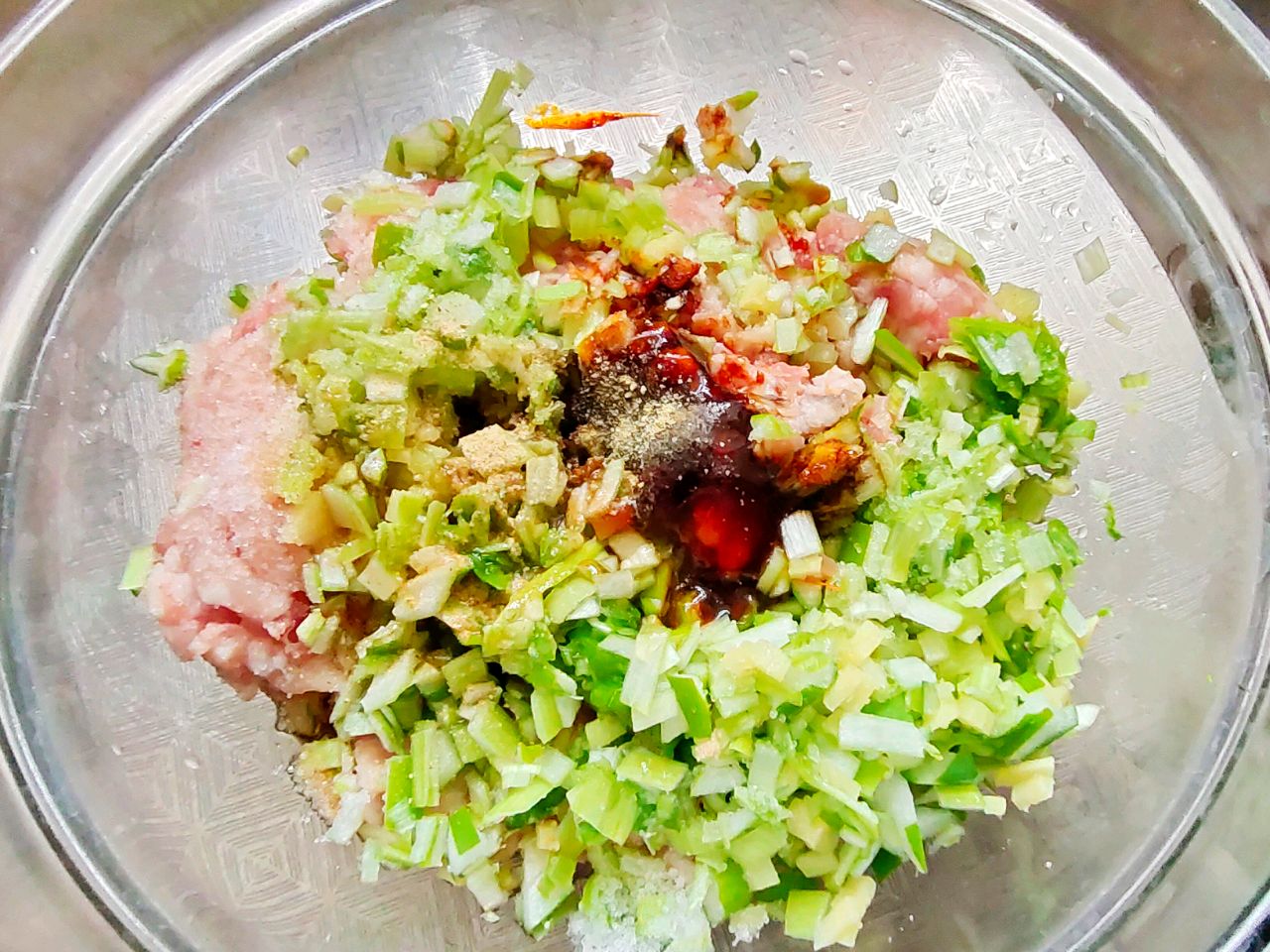 自制纯猪肉花卷