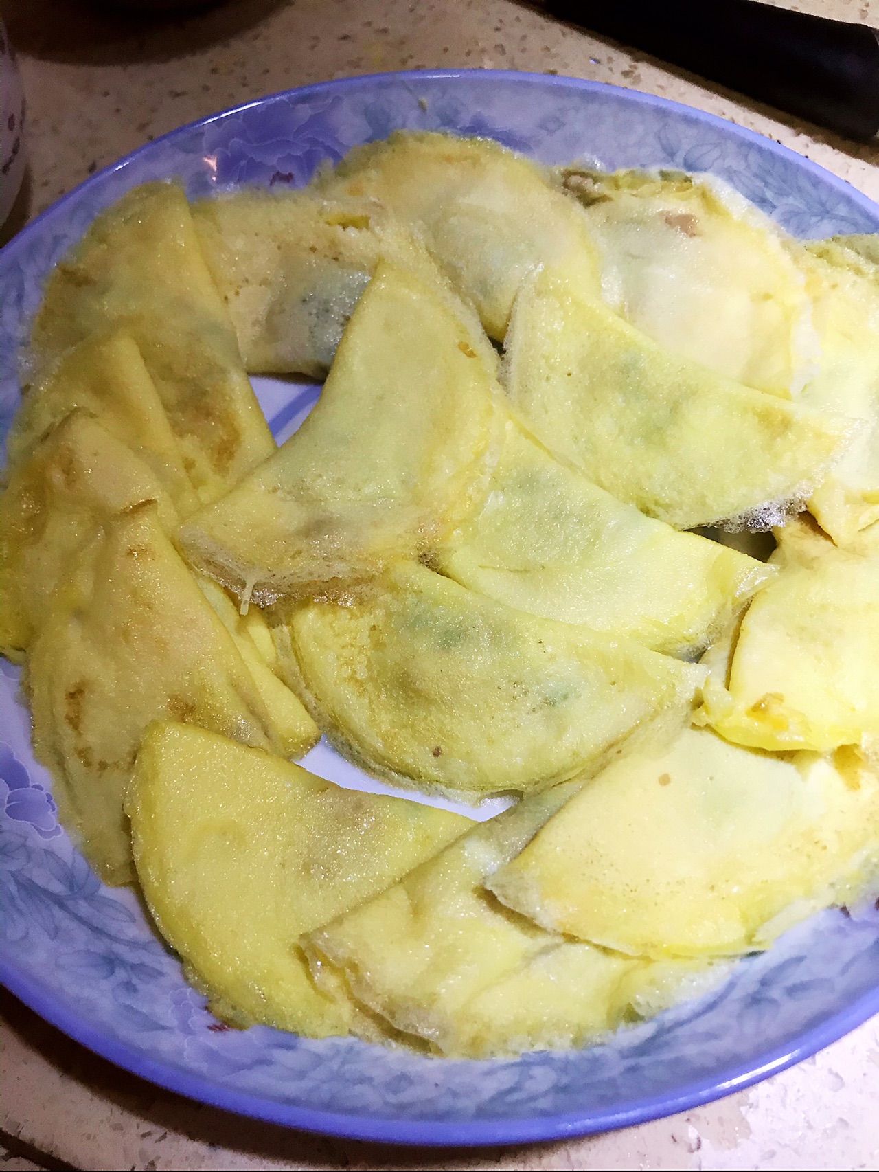 自制蛋饺