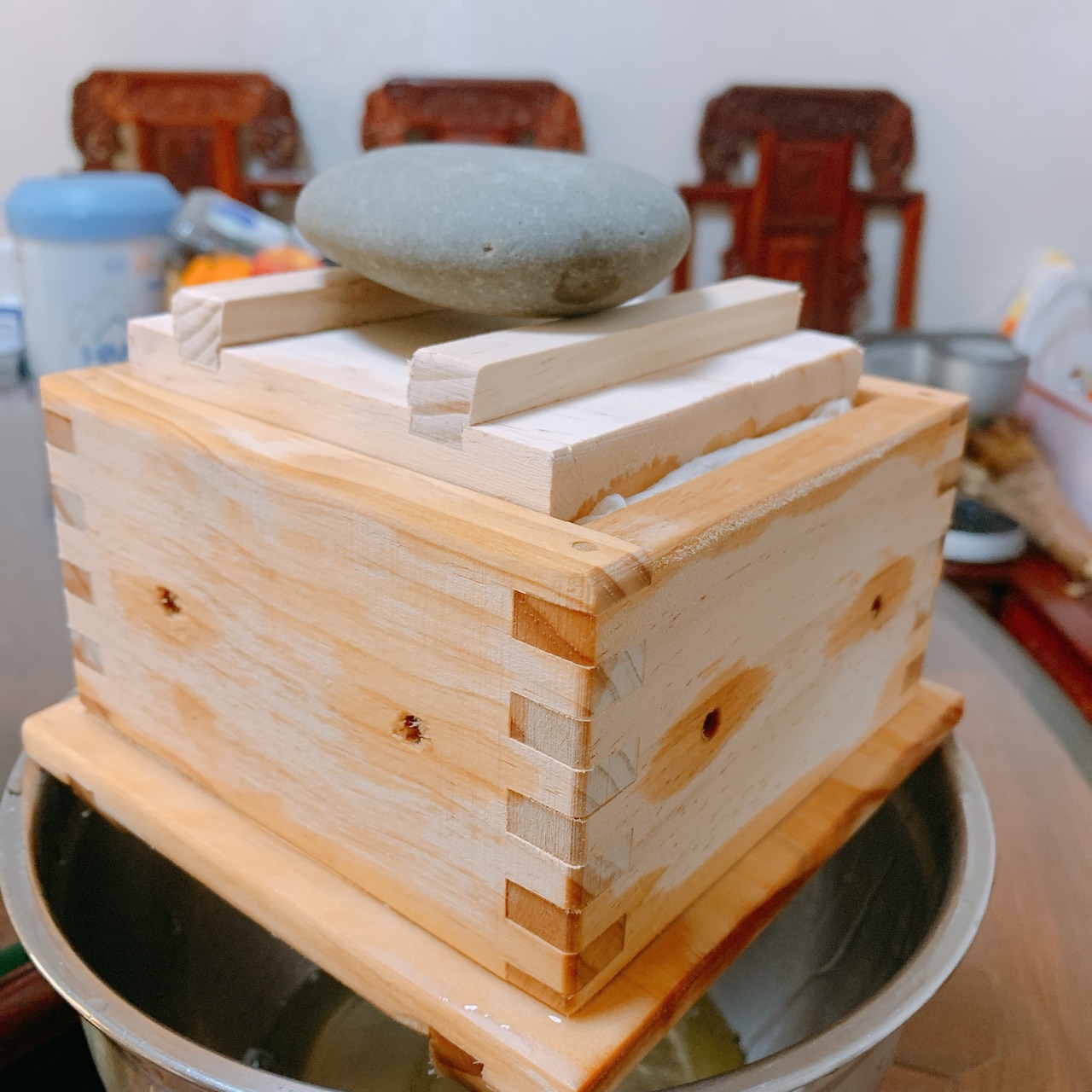 自制豆腐花和豆腐