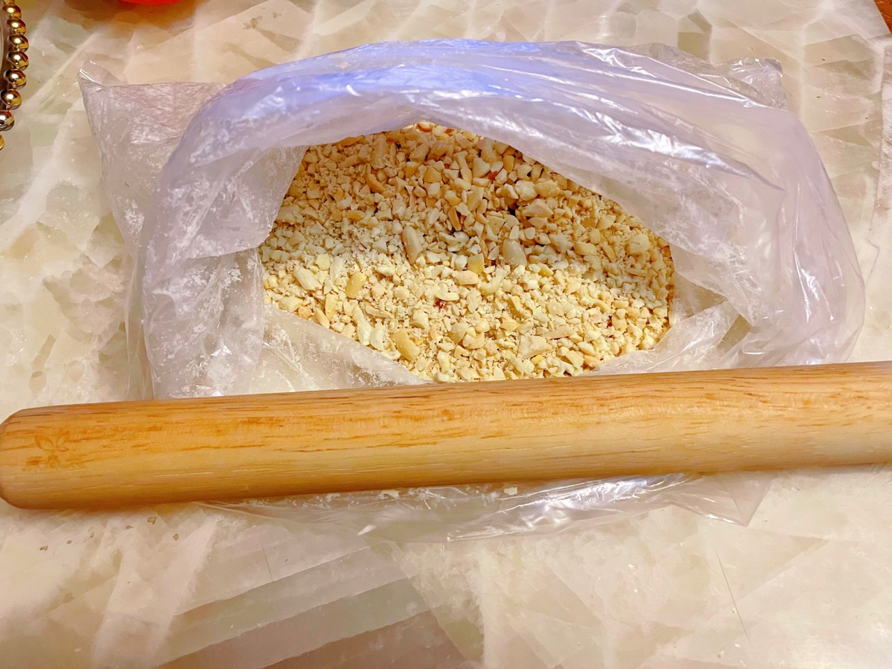 自制｜核桃芝麻红糖汤圆馅
