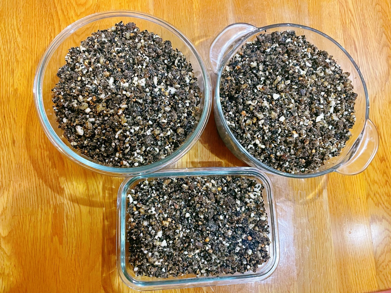 自制｜核桃芝麻红糖汤圆馅