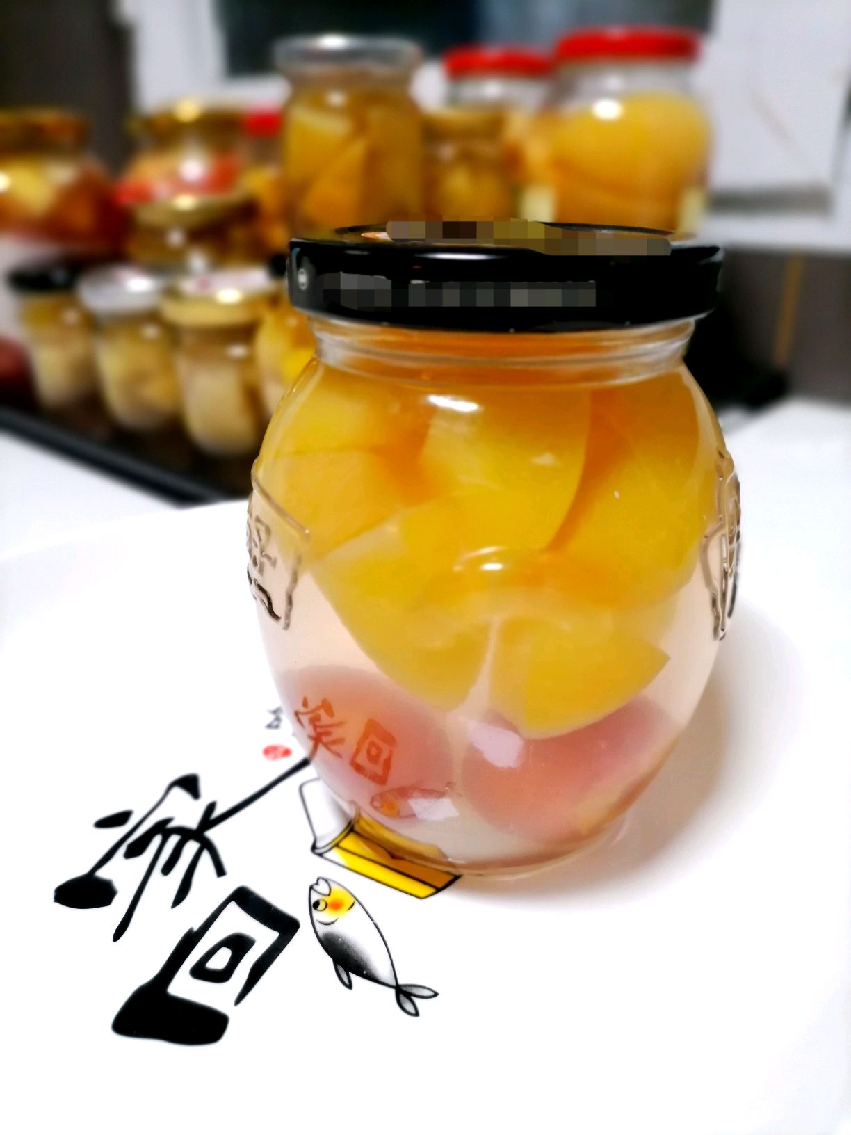 自制黄桃罐头