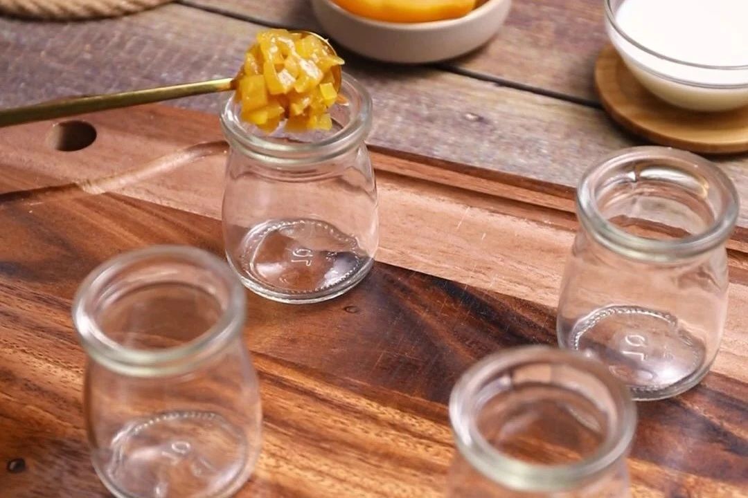 自制黄桃酸奶