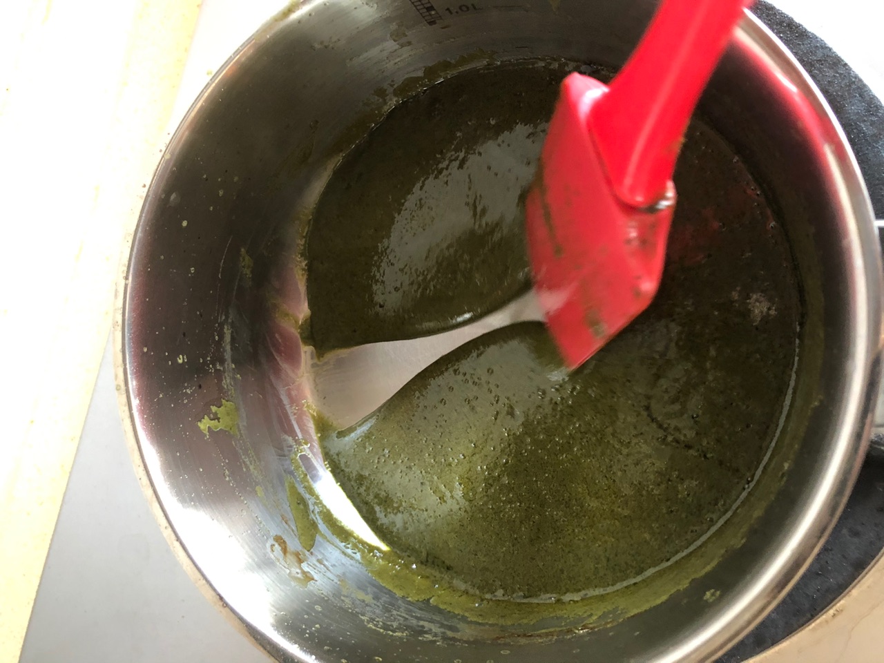自制简版巧克力酱、抹茶酱