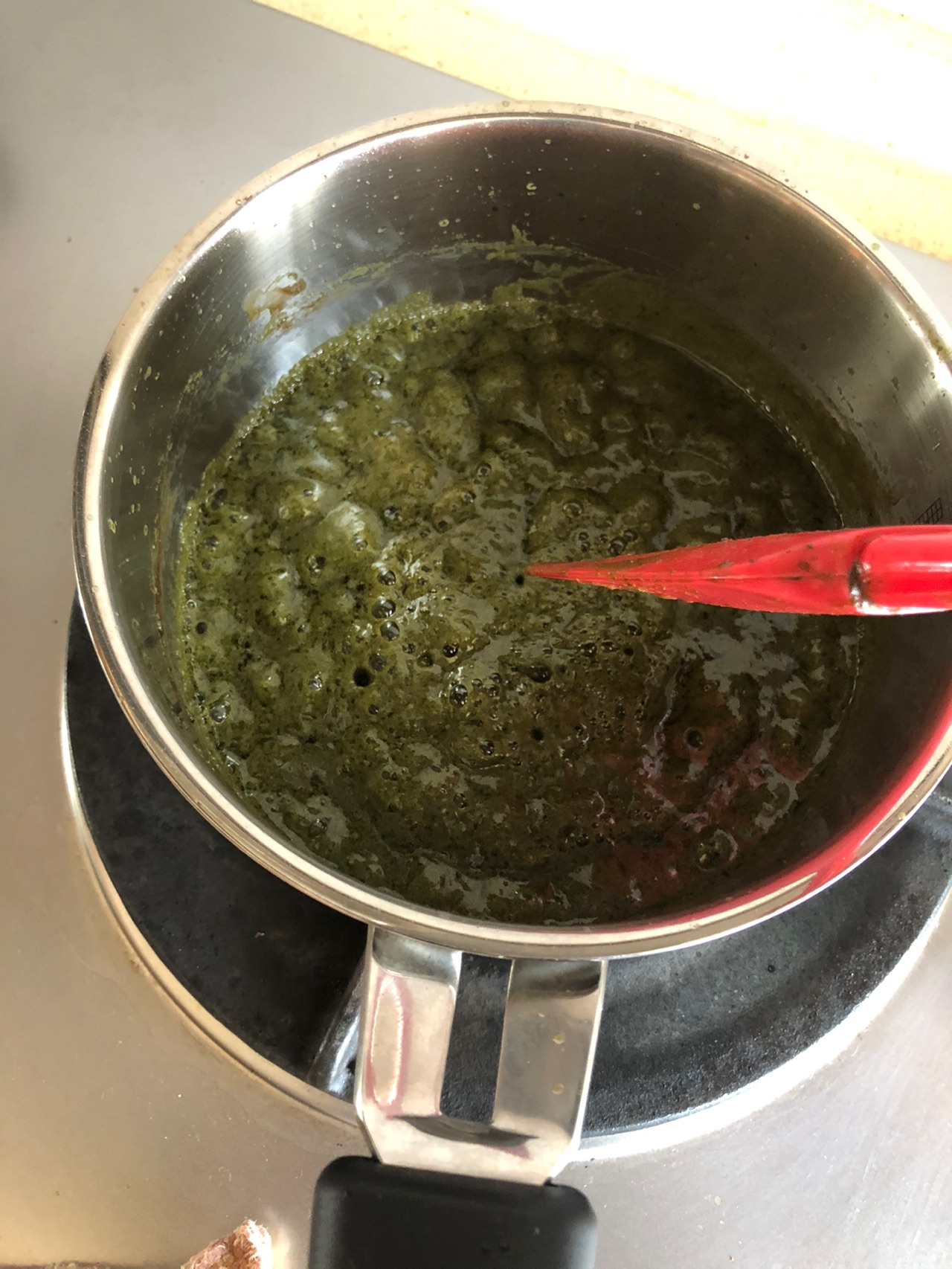 自制简版巧克力酱、抹茶酱