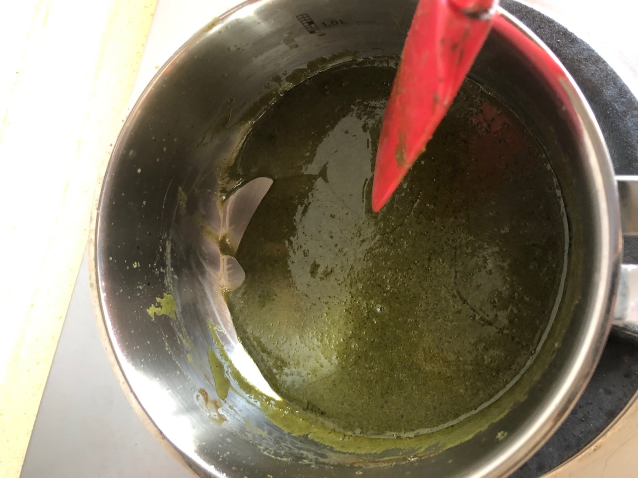 自制简版巧克力酱、抹茶酱