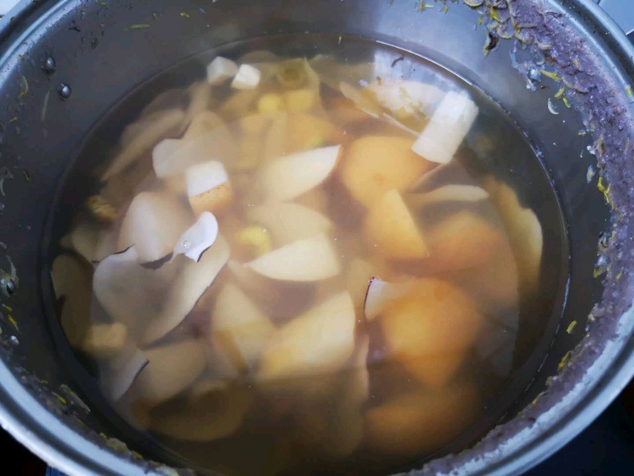 自制菊花雪梨茶