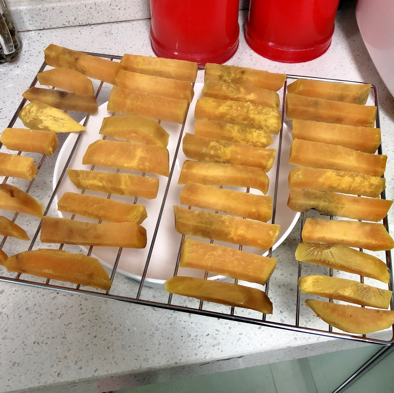 自制烤箱版番薯干