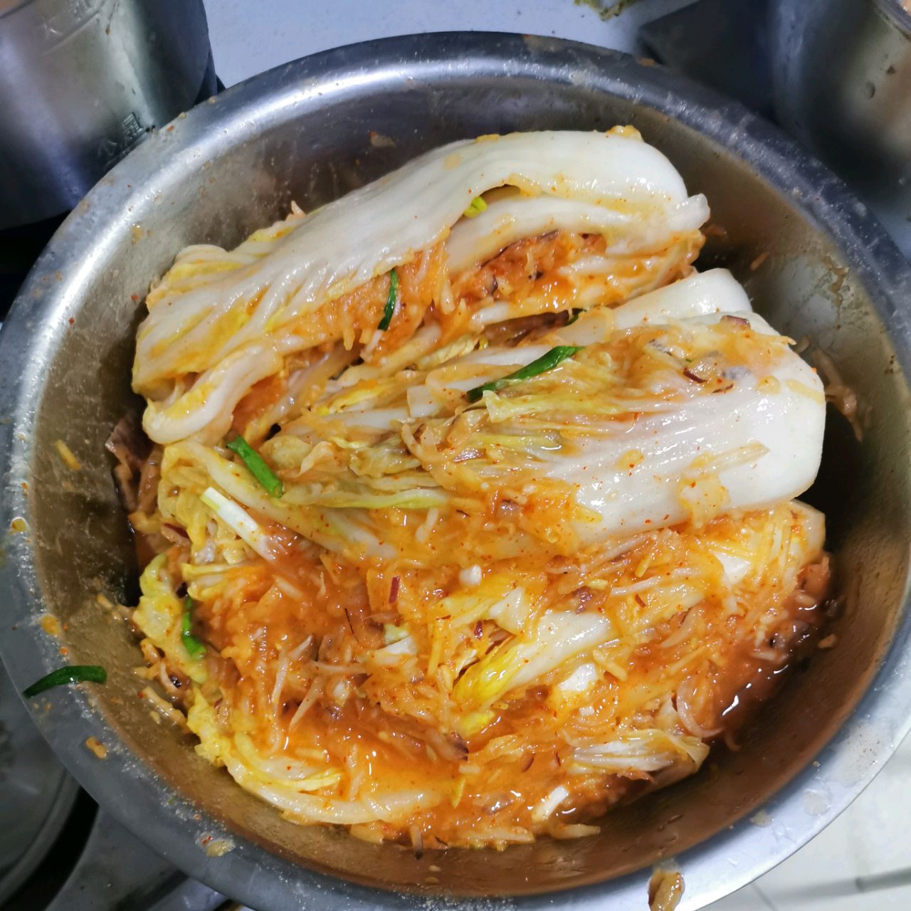 自制辣白菜（韩国泡菜）