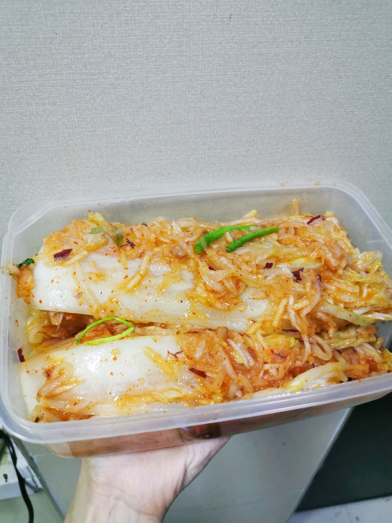 自制辣白菜（韩国泡菜）