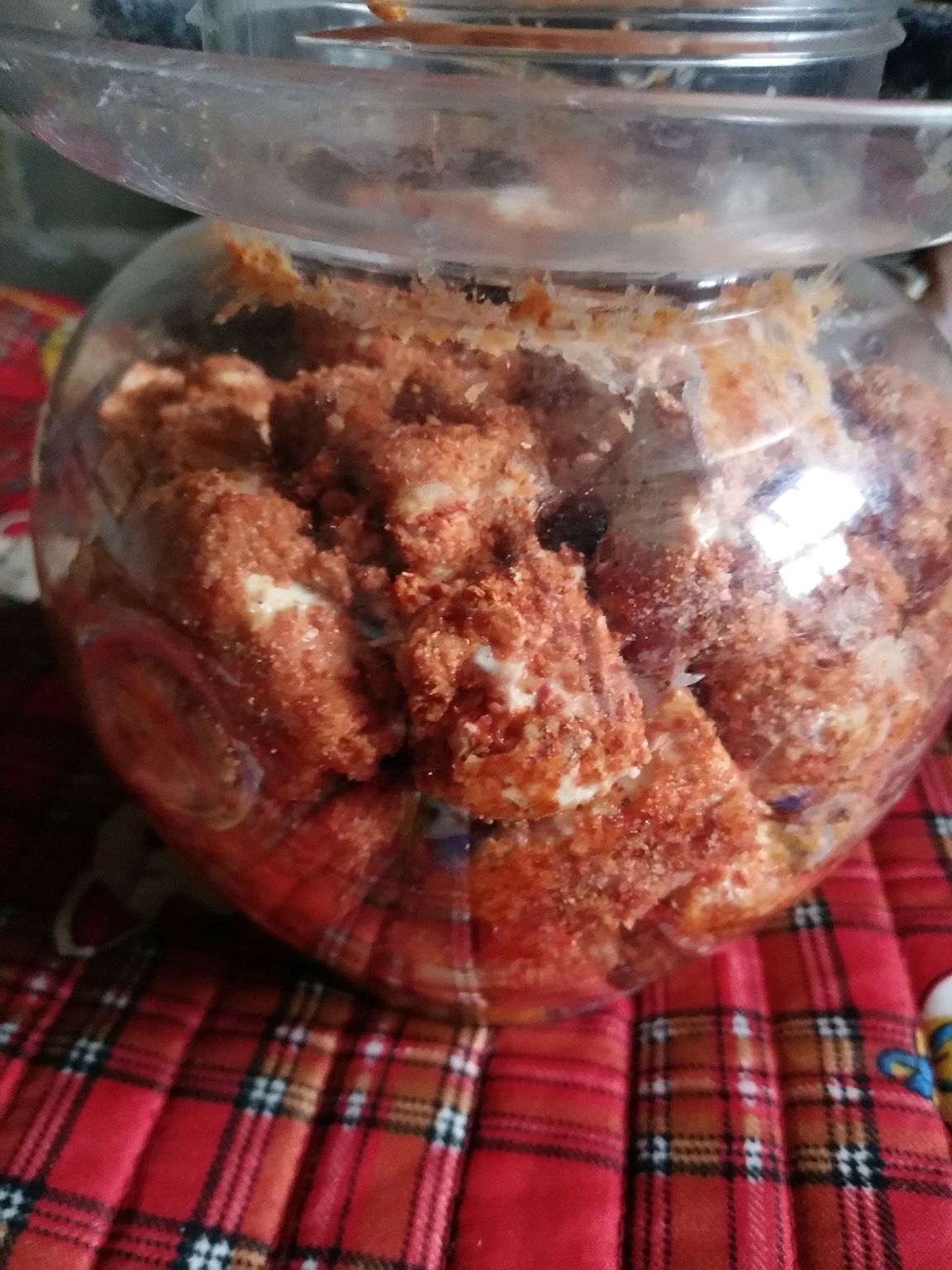 自制霉豆腐