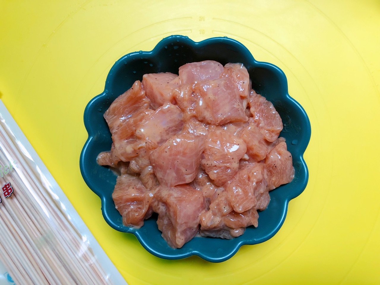 自制香烤鸡肉串，好吃又简单