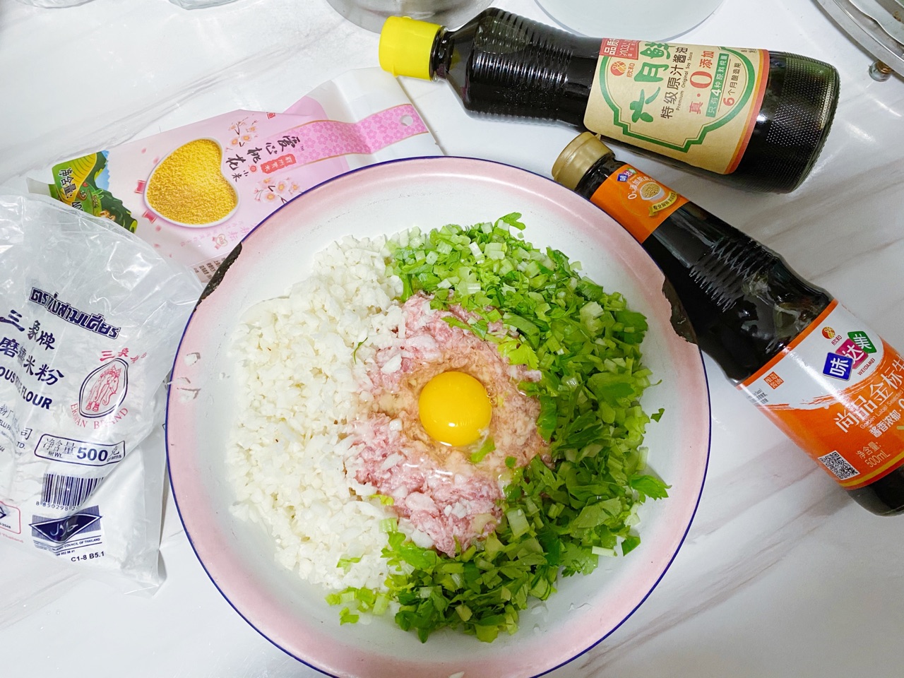 自制小米鲜肉汤圆，Q弹不开裂
