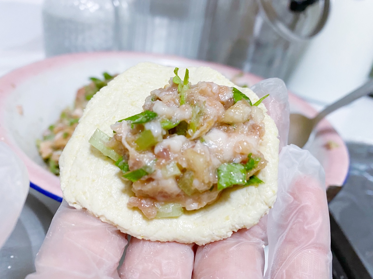 自制小米鲜肉汤圆，Q弹不开裂