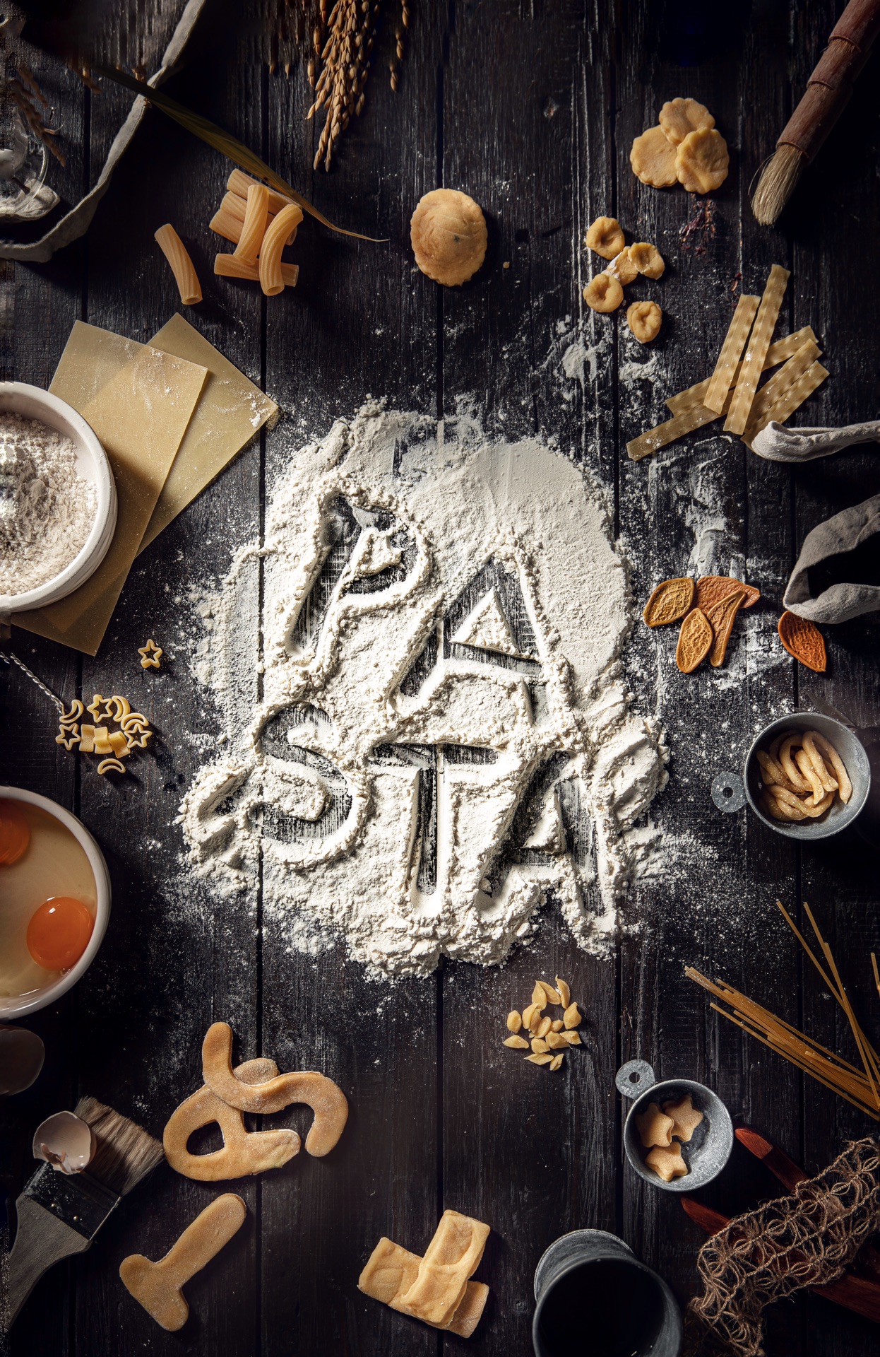 自制新鲜意大利面 pasta