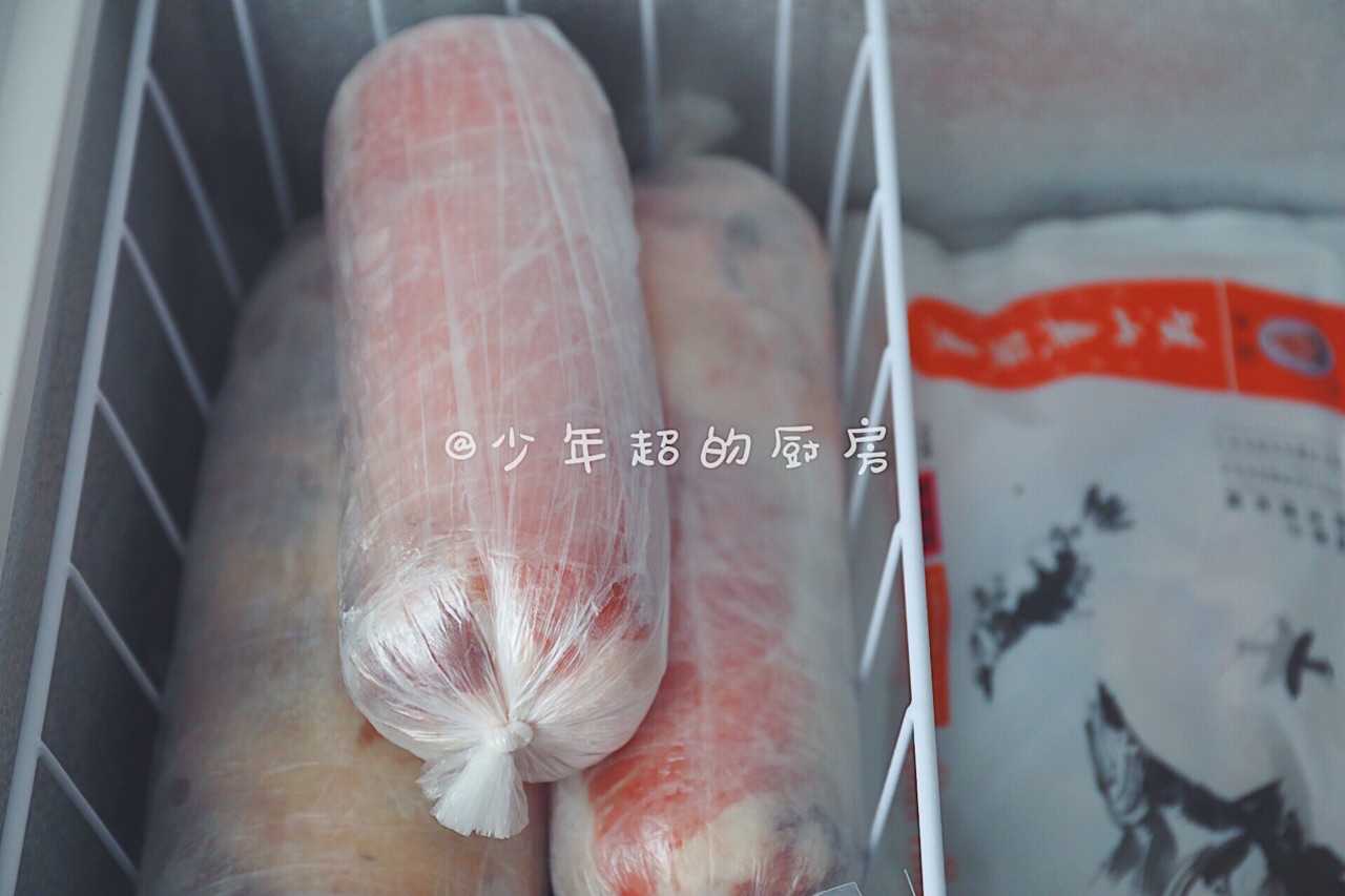 自制羊肉卷涮火锅