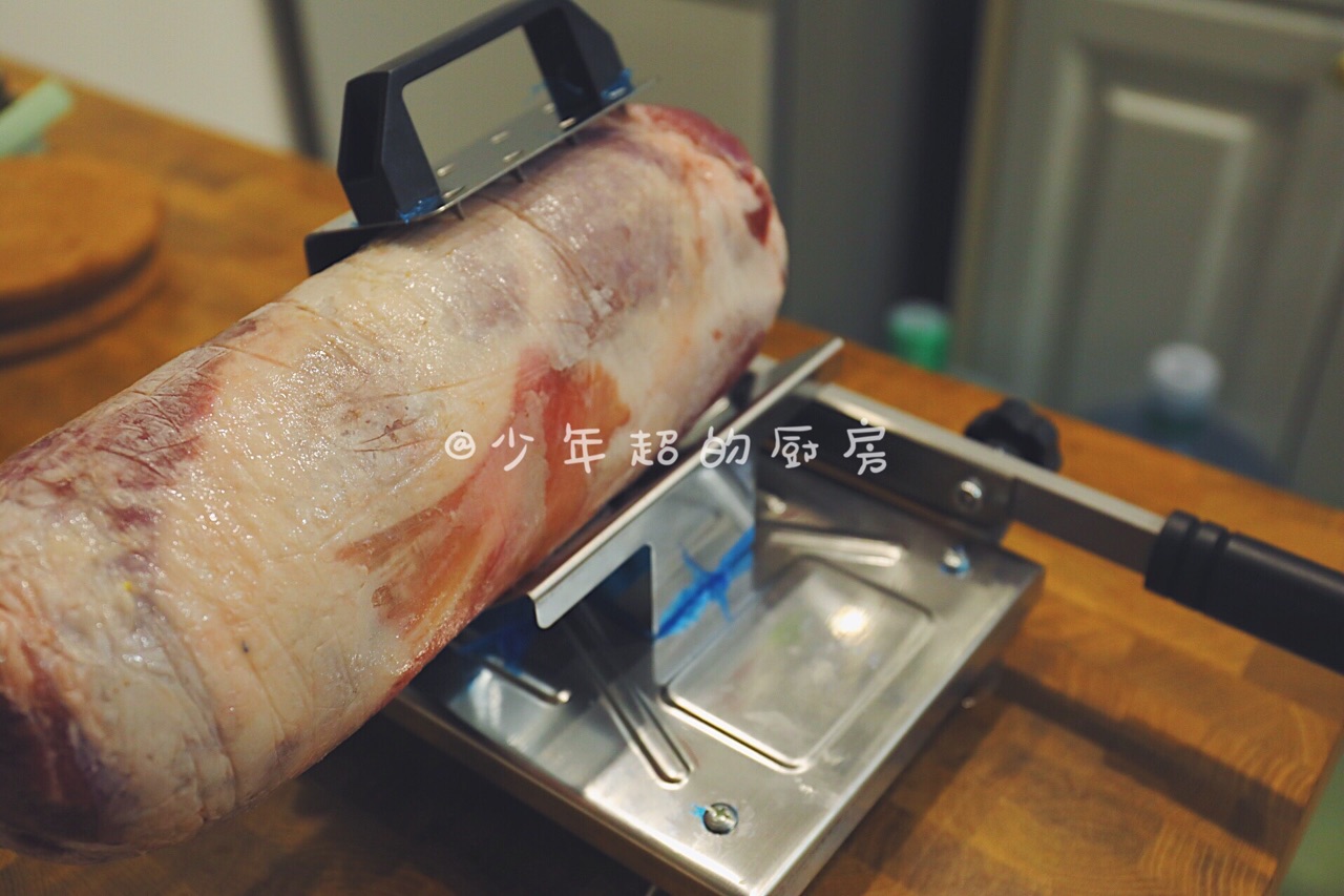 自制羊肉卷涮火锅
