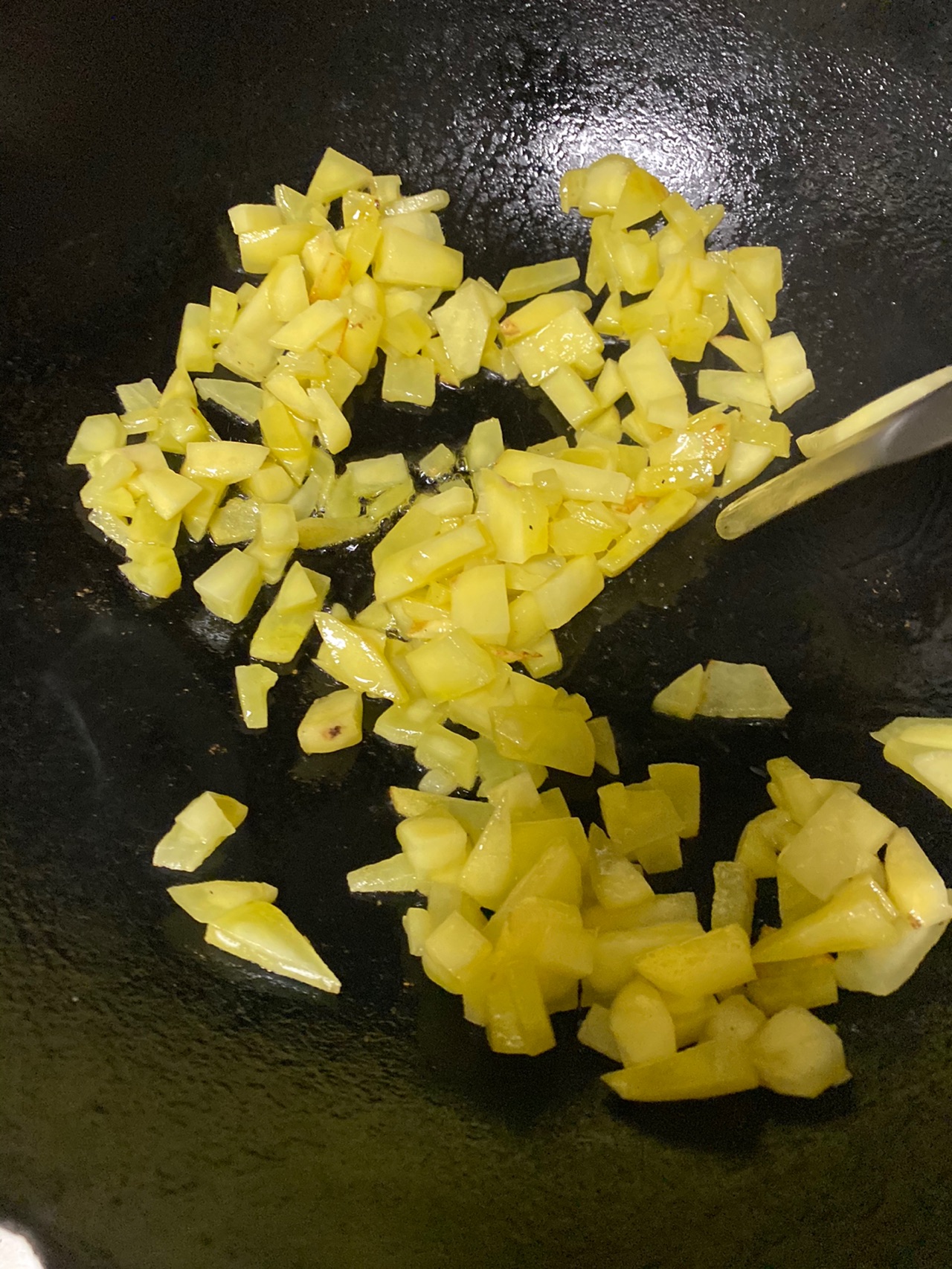 自制羊肉土豆丁面