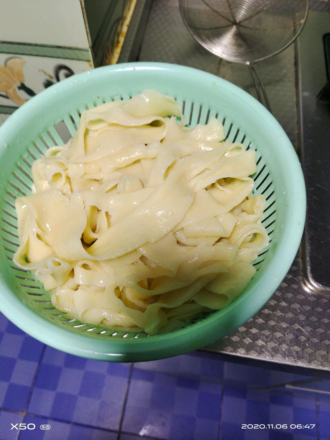自制玉带面