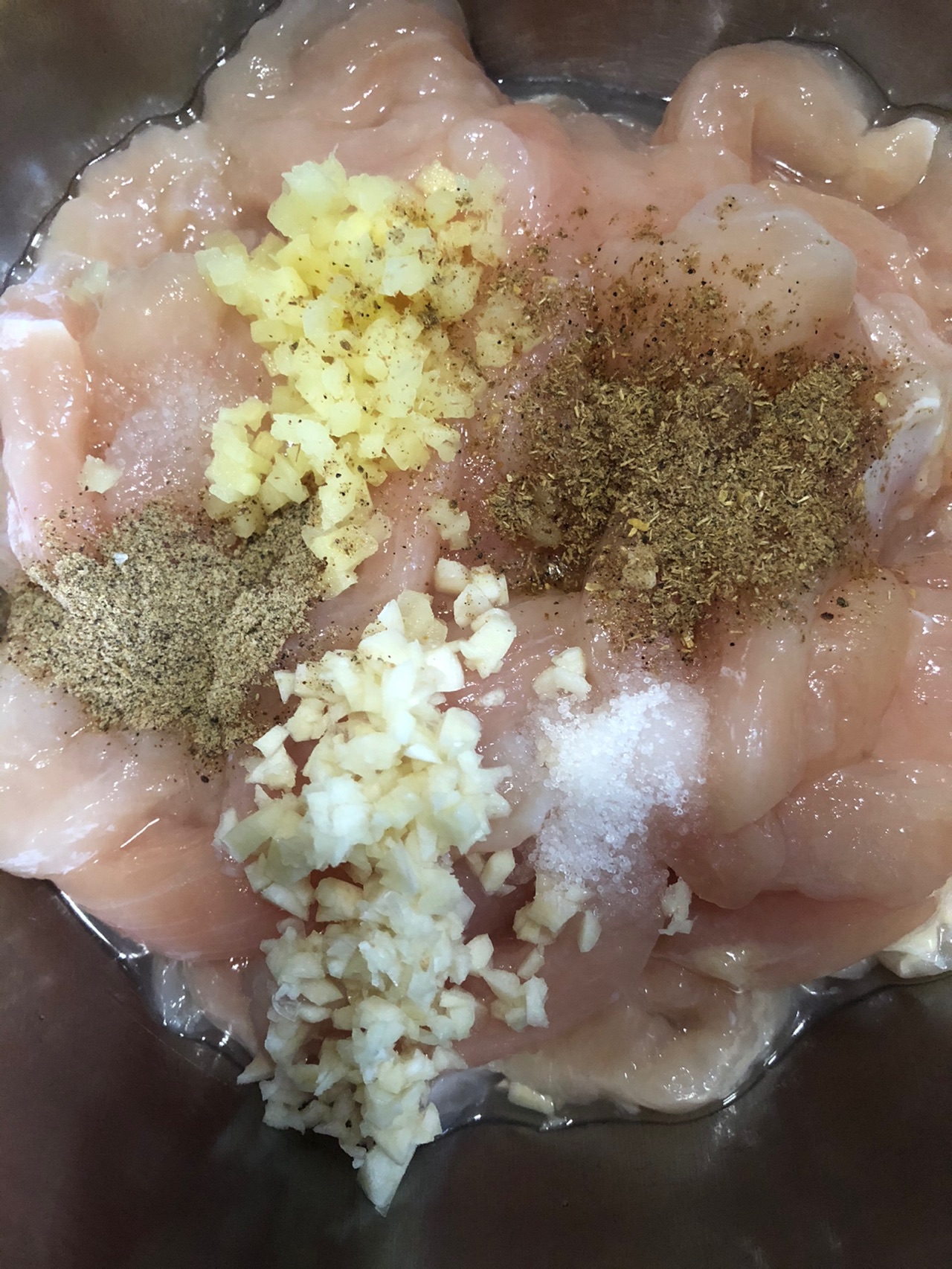 自制炸鸡柳  >香