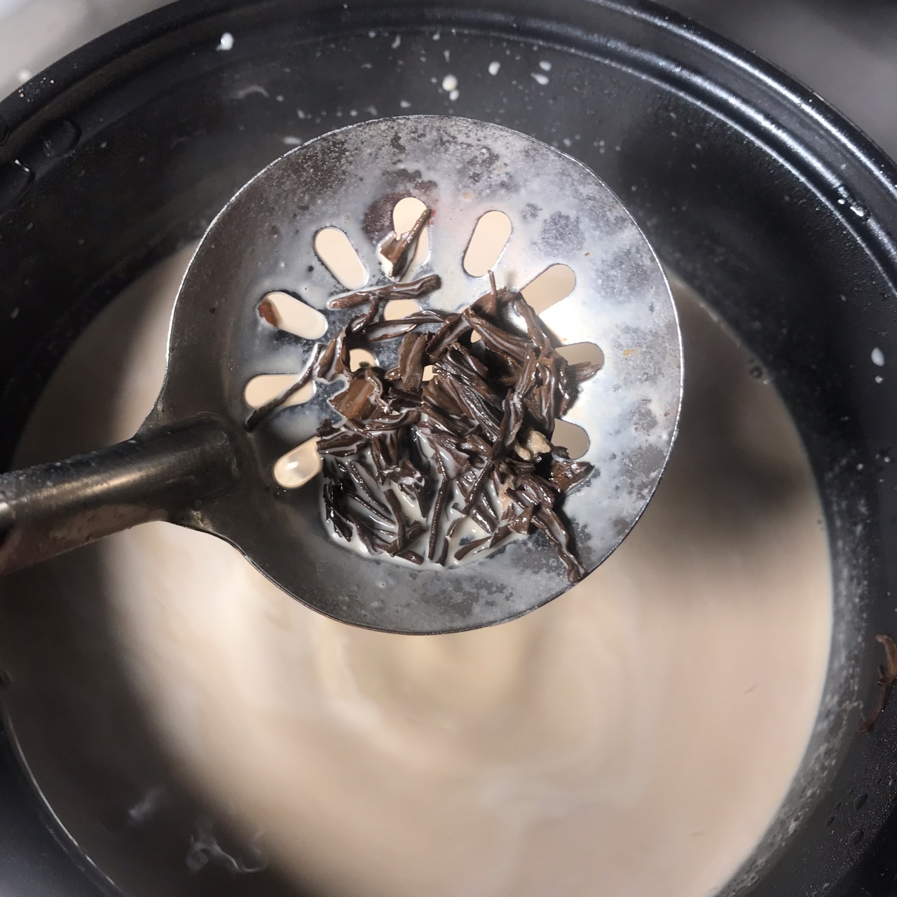 自制珍珠奶茶☕️