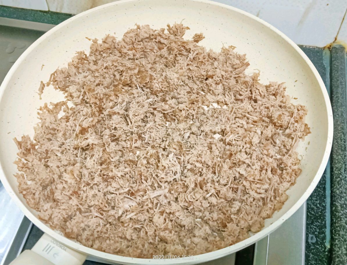 自制猪肉松