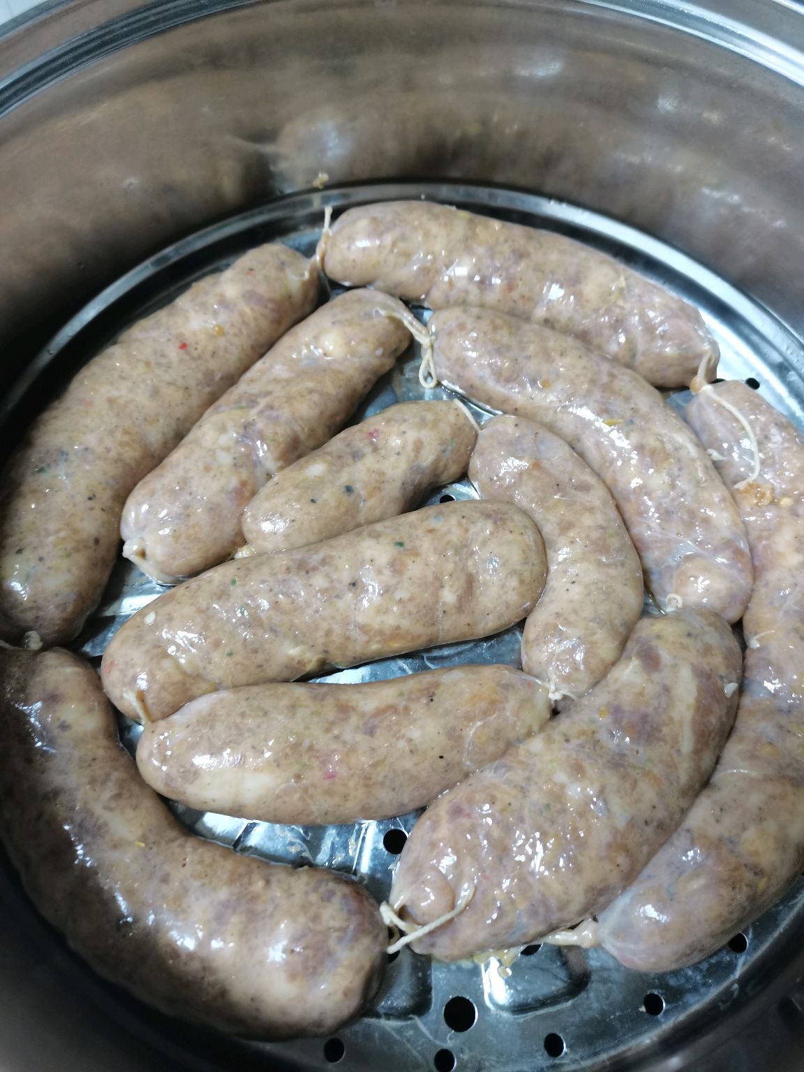 自制猪肉香肠