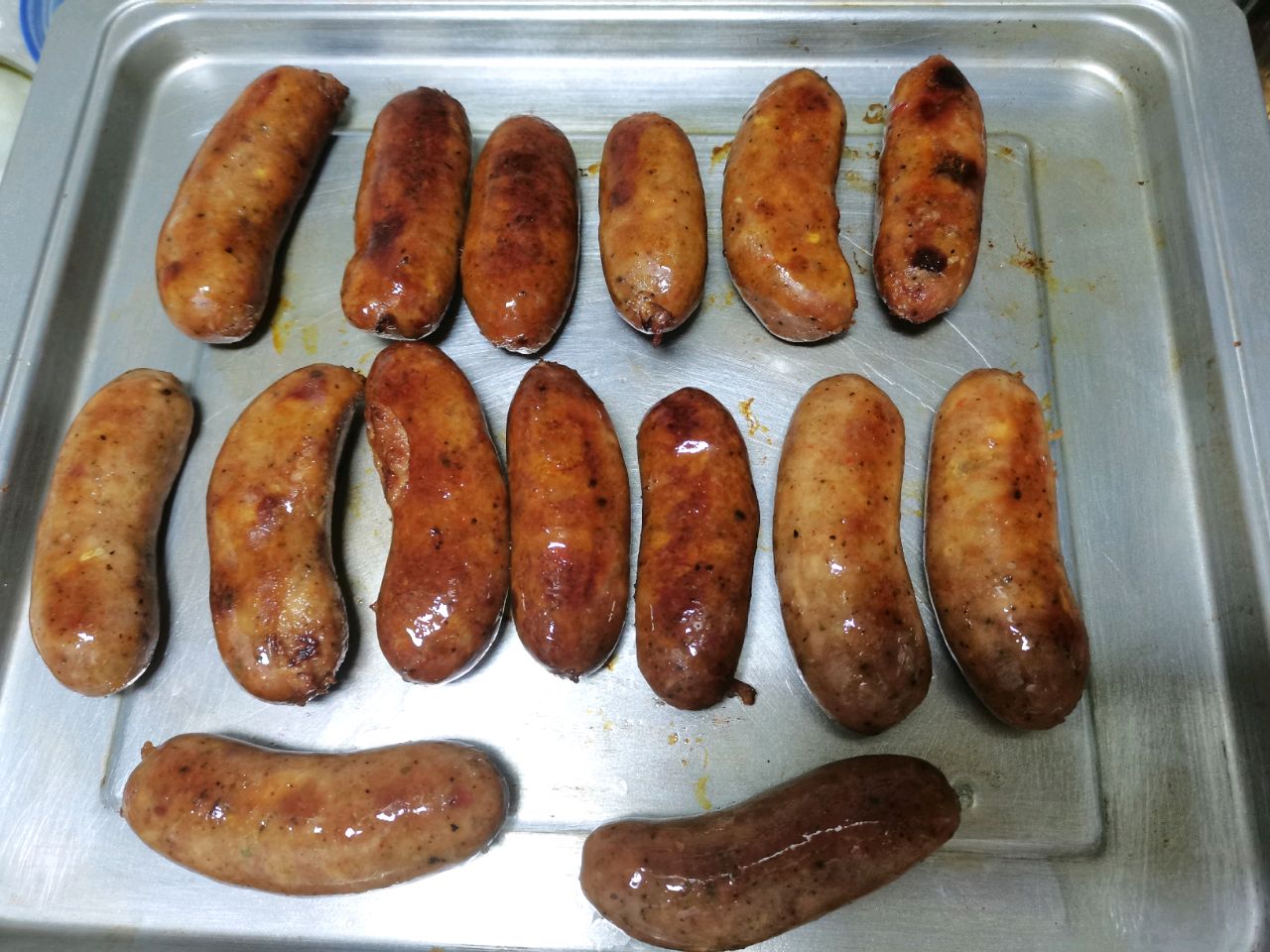 自制猪肉香肠