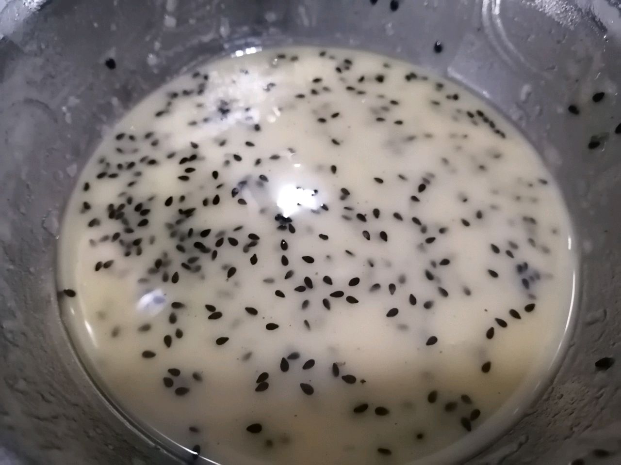 自种小葱做的葱油饼