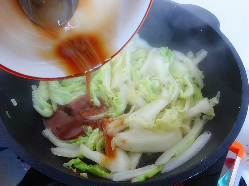 最家常、最低脂——蚝油手撕白菜