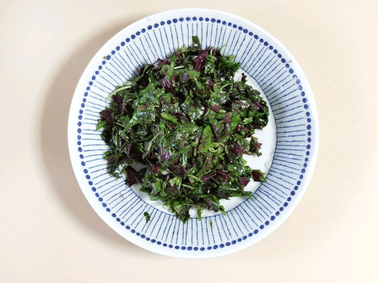 做法简单，颜值超高的【苋菜炒饭】